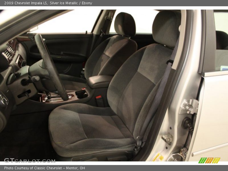 Silver Ice Metallic / Ebony 2009 Chevrolet Impala LS