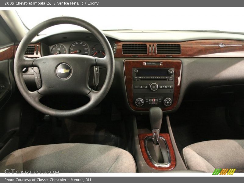 Silver Ice Metallic / Ebony 2009 Chevrolet Impala LS