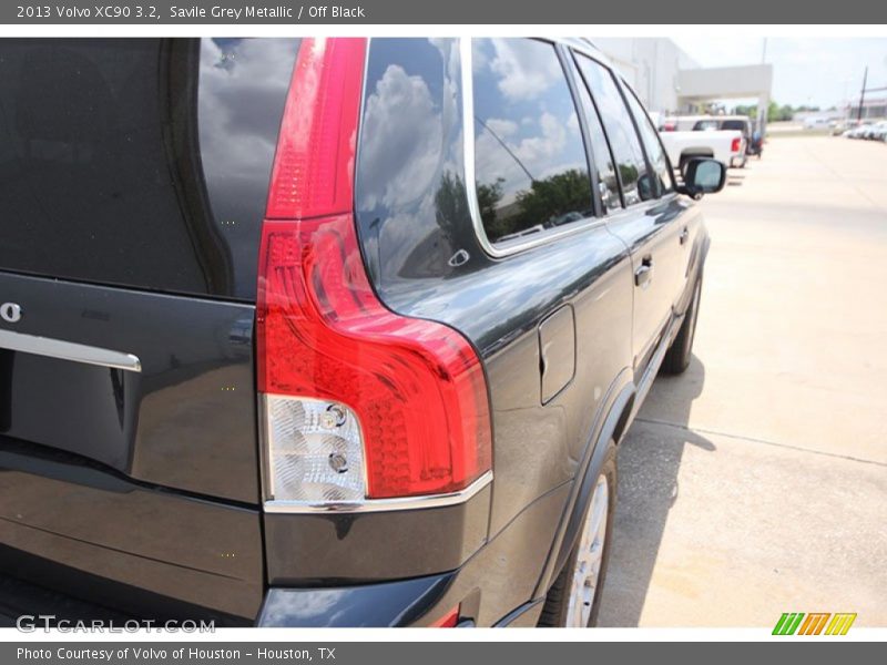 Savile Grey Metallic / Off Black 2013 Volvo XC90 3.2