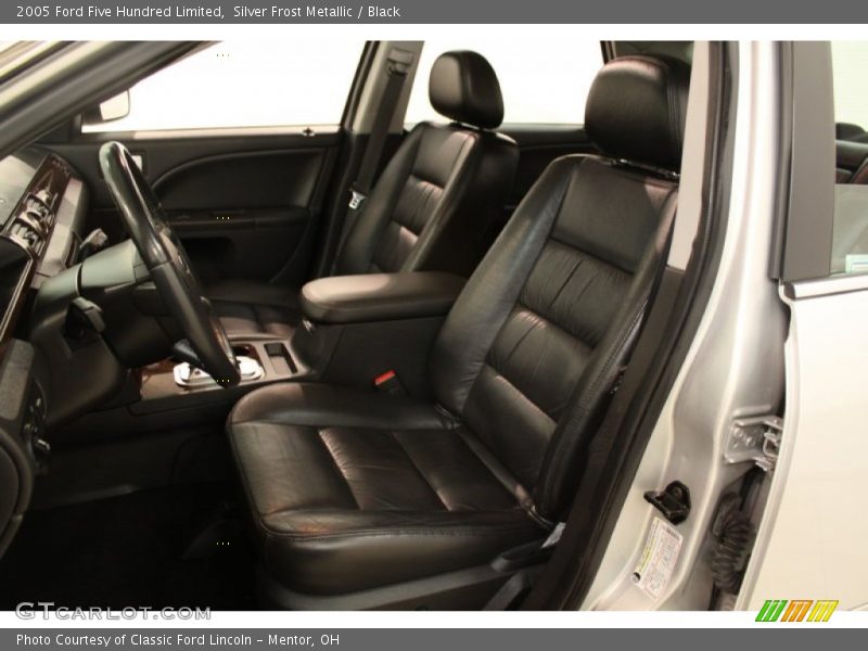 Silver Frost Metallic / Black 2005 Ford Five Hundred Limited