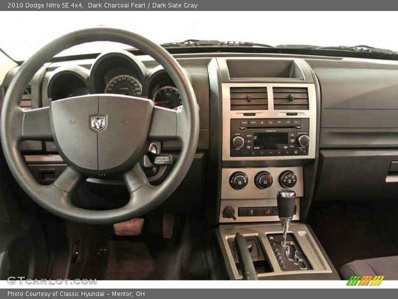 Dark Charcoal Pearl / Dark Slate Gray 2010 Dodge Nitro SE 4x4