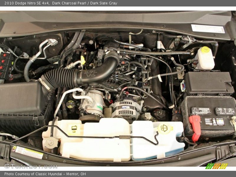 Dark Charcoal Pearl / Dark Slate Gray 2010 Dodge Nitro SE 4x4