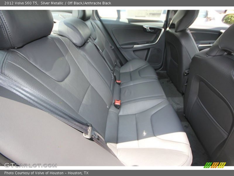 Silver Metallic / Off Black/Anthracite Black 2012 Volvo S60 T5