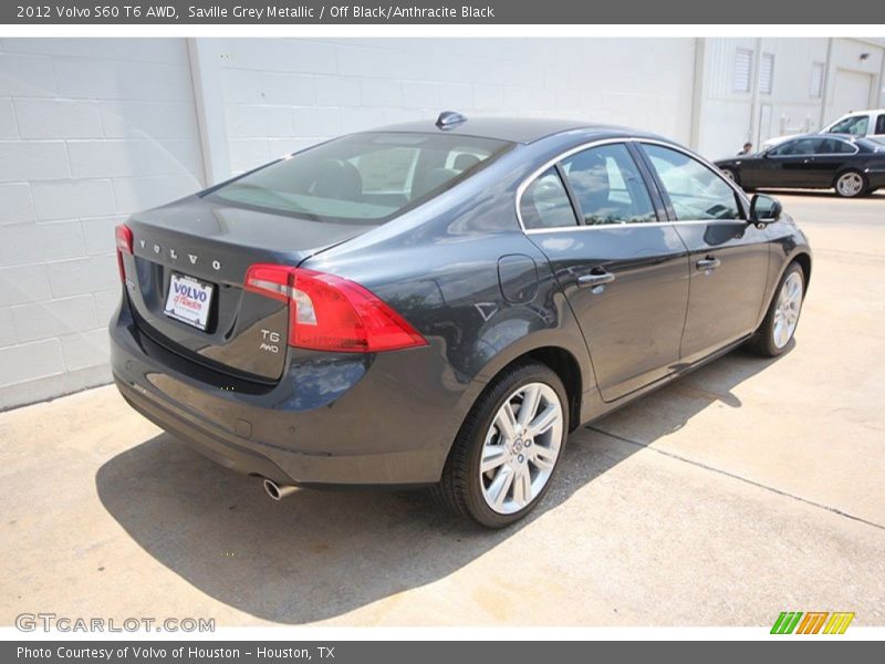 Saville Grey Metallic / Off Black/Anthracite Black 2012 Volvo S60 T6 AWD