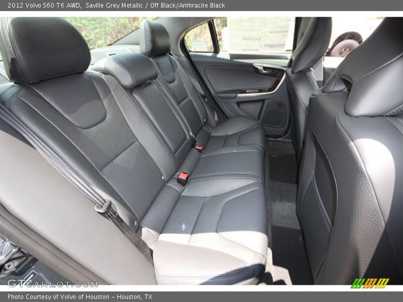 Saville Grey Metallic / Off Black/Anthracite Black 2012 Volvo S60 T6 AWD