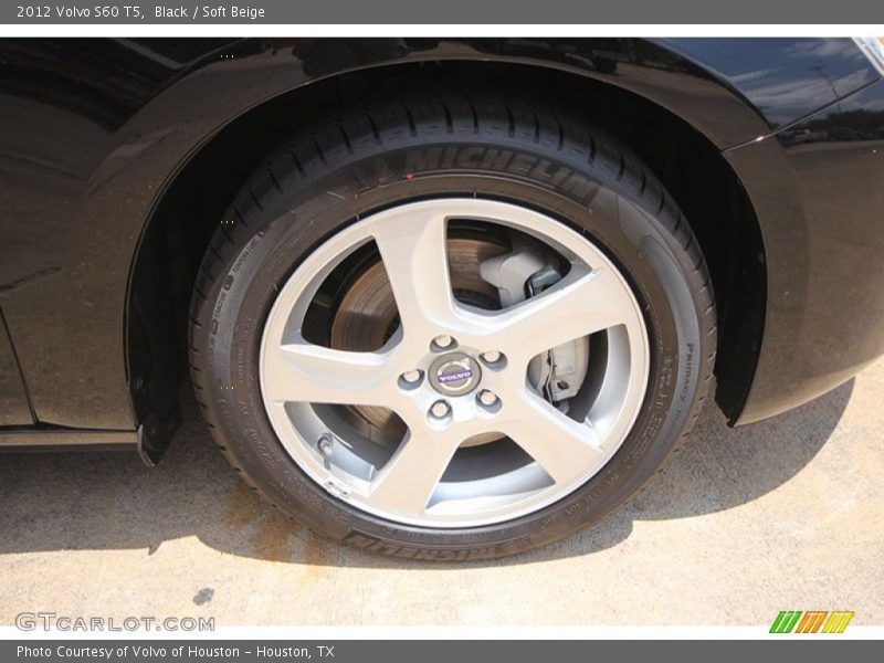Black / Soft Beige 2012 Volvo S60 T5
