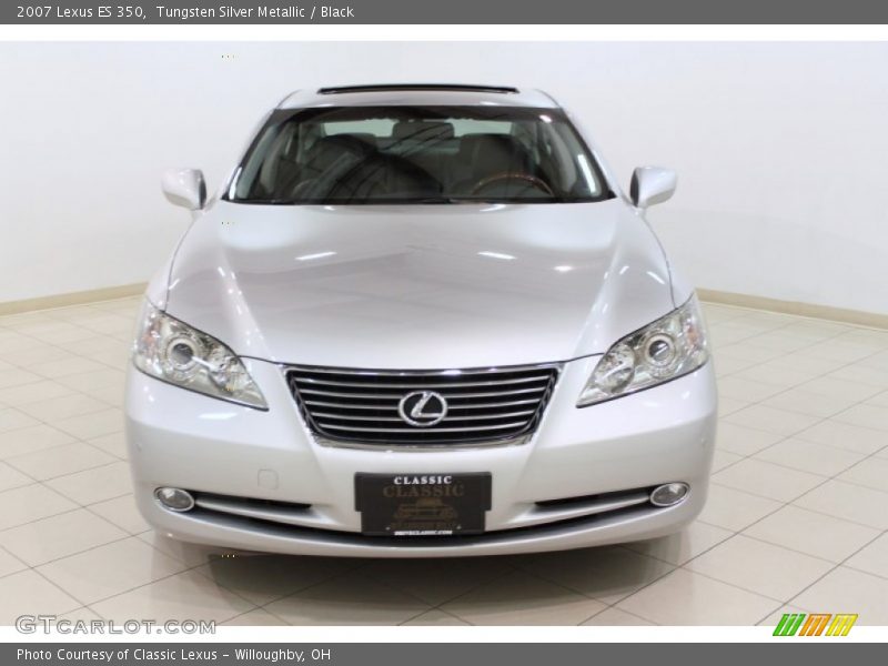 Tungsten Silver Metallic / Black 2007 Lexus ES 350