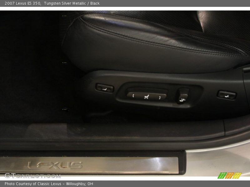 Tungsten Silver Metallic / Black 2007 Lexus ES 350