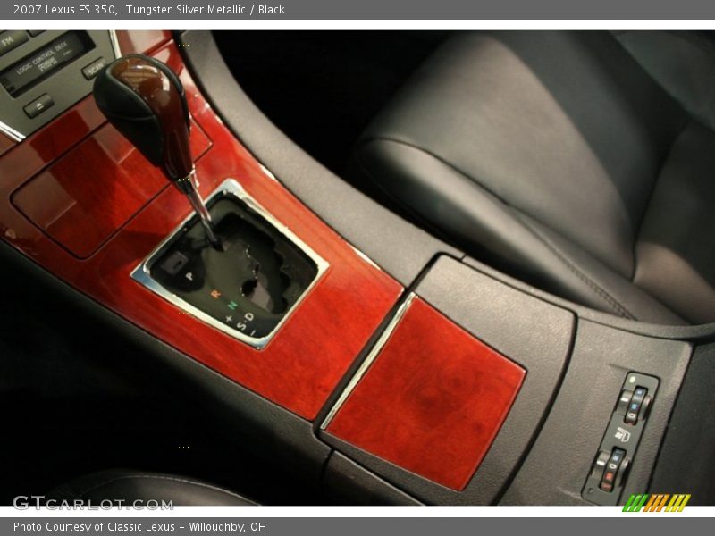 Tungsten Silver Metallic / Black 2007 Lexus ES 350