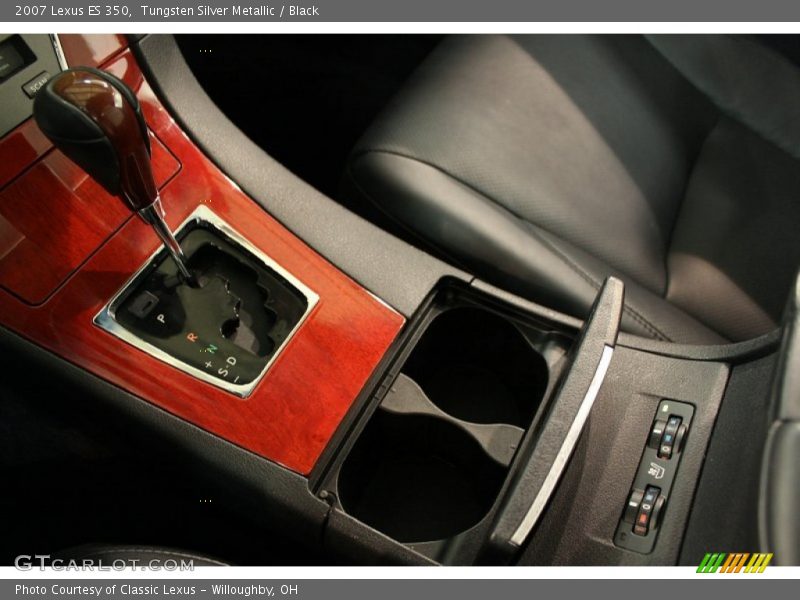 Tungsten Silver Metallic / Black 2007 Lexus ES 350