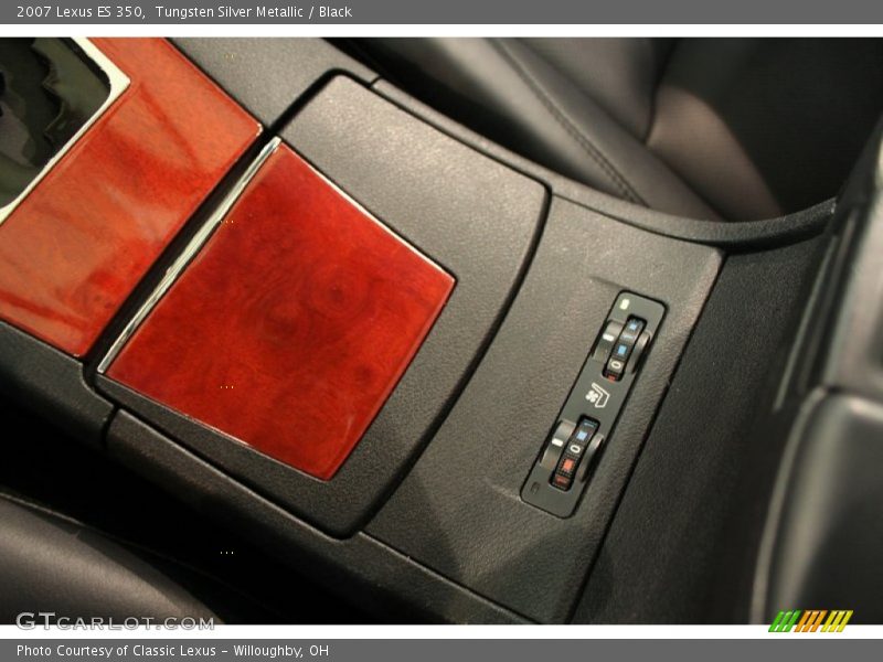 Tungsten Silver Metallic / Black 2007 Lexus ES 350
