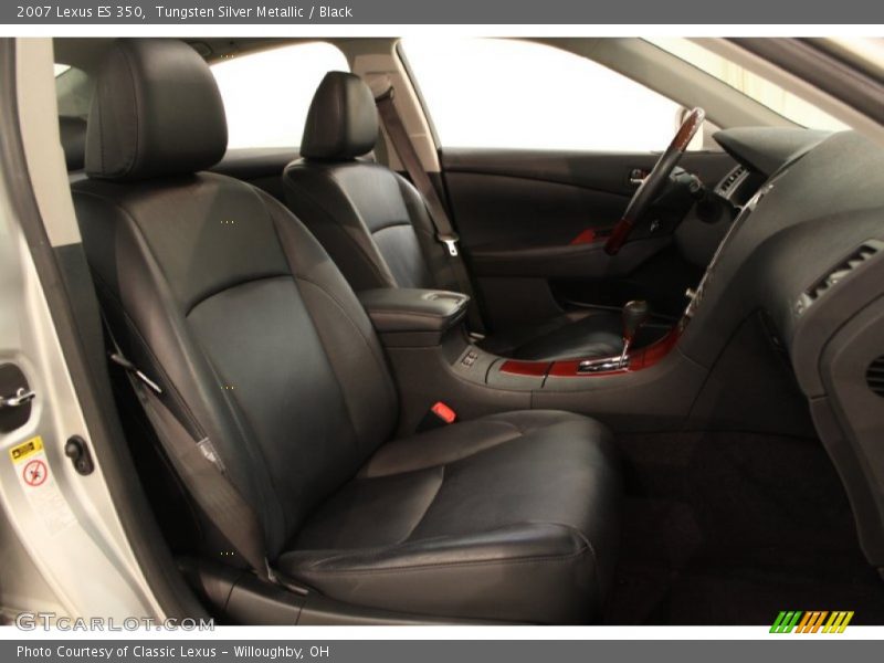 Tungsten Silver Metallic / Black 2007 Lexus ES 350