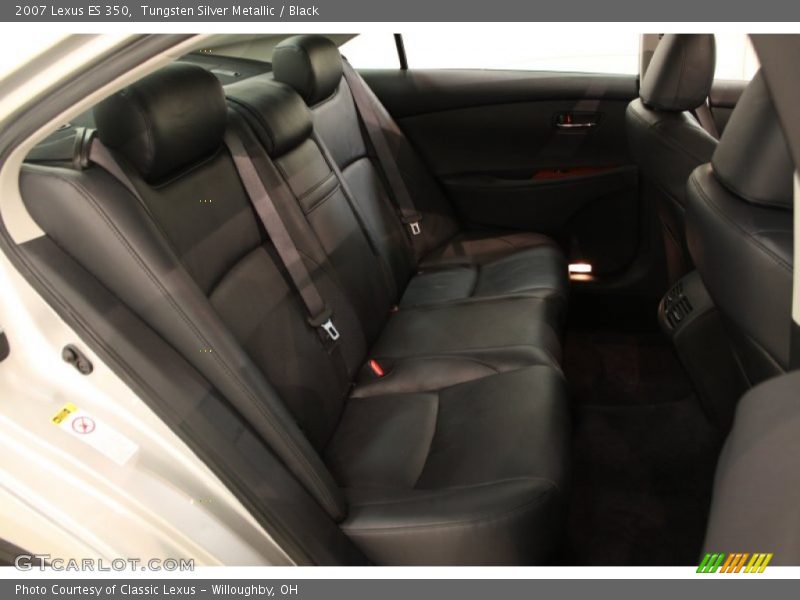 Tungsten Silver Metallic / Black 2007 Lexus ES 350