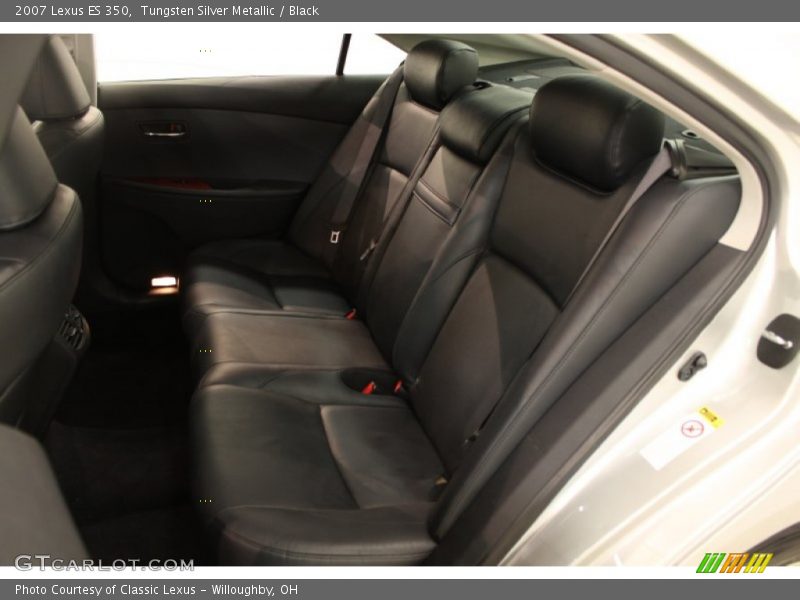 Tungsten Silver Metallic / Black 2007 Lexus ES 350