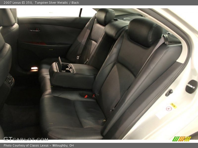 Tungsten Silver Metallic / Black 2007 Lexus ES 350