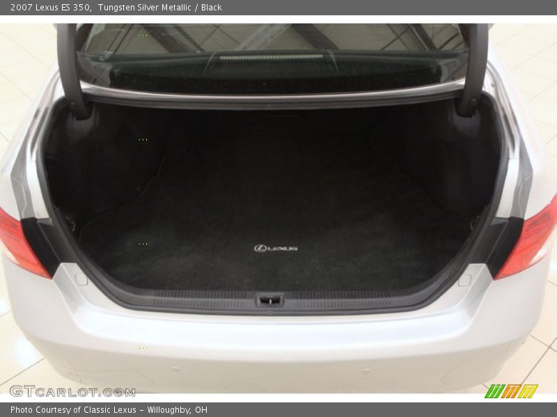 Tungsten Silver Metallic / Black 2007 Lexus ES 350