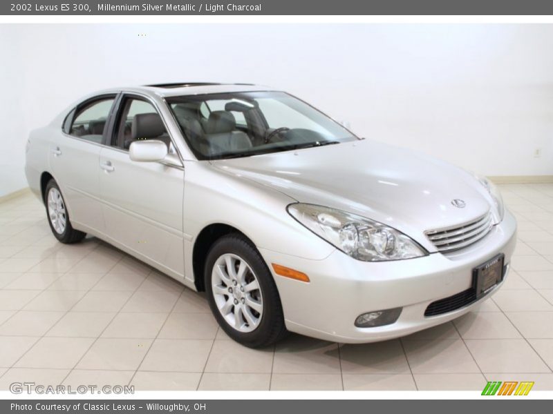 Millennium Silver Metallic / Light Charcoal 2002 Lexus ES 300