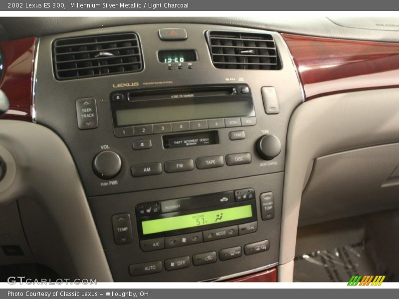 Millennium Silver Metallic / Light Charcoal 2002 Lexus ES 300