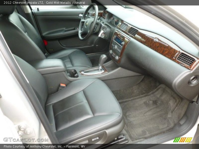 Gold Mist Metallic / Neutral 2012 Chevrolet Impala LTZ