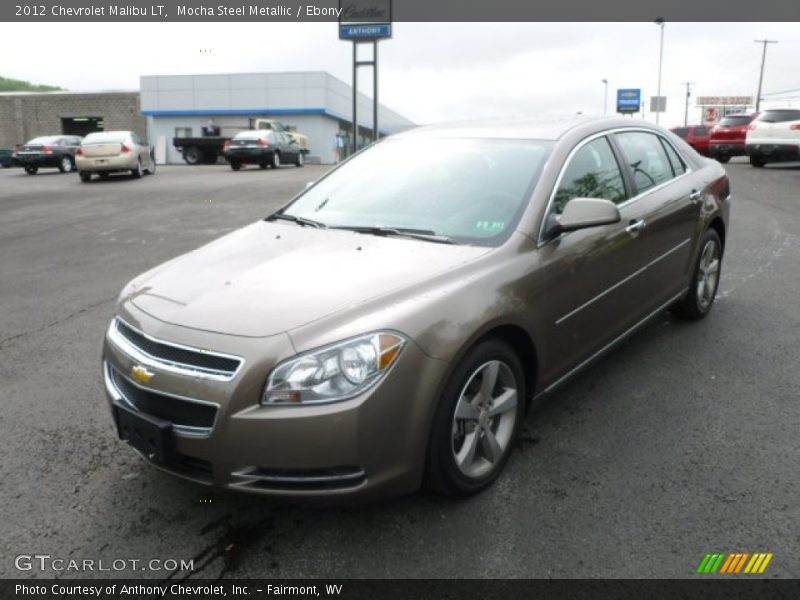 Mocha Steel Metallic / Ebony 2012 Chevrolet Malibu LT