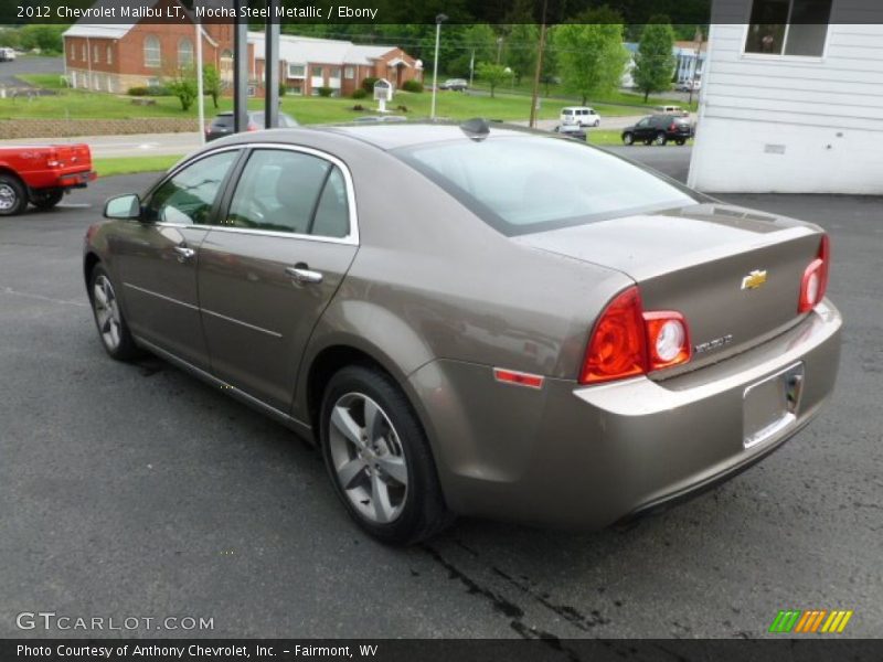 Mocha Steel Metallic / Ebony 2012 Chevrolet Malibu LT