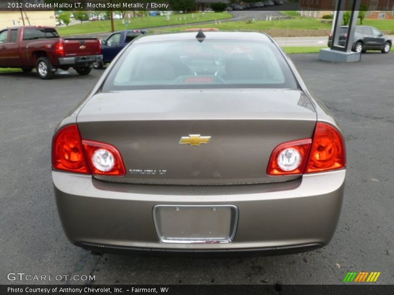 Mocha Steel Metallic / Ebony 2012 Chevrolet Malibu LT