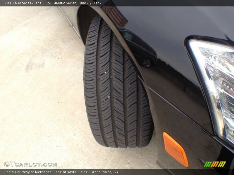 Black / Black 2010 Mercedes-Benz S 550 4Matic Sedan