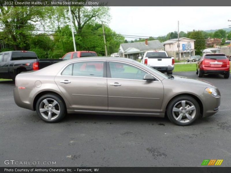 Mocha Steel Metallic / Ebony 2012 Chevrolet Malibu LT