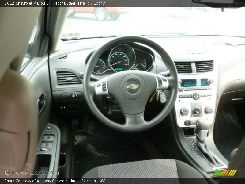 Mocha Steel Metallic / Ebony 2012 Chevrolet Malibu LT