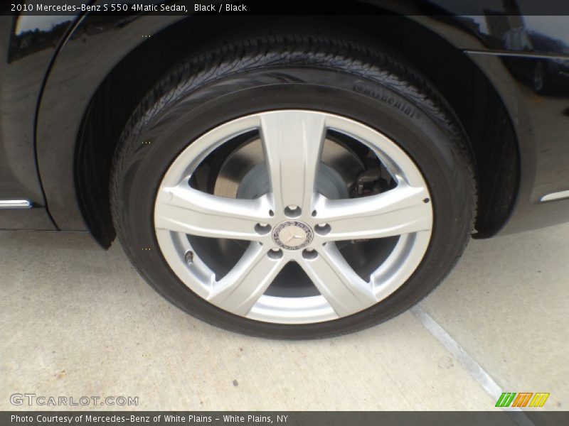 Black / Black 2010 Mercedes-Benz S 550 4Matic Sedan