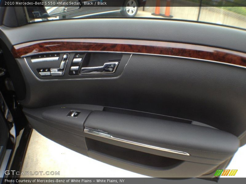 Black / Black 2010 Mercedes-Benz S 550 4Matic Sedan