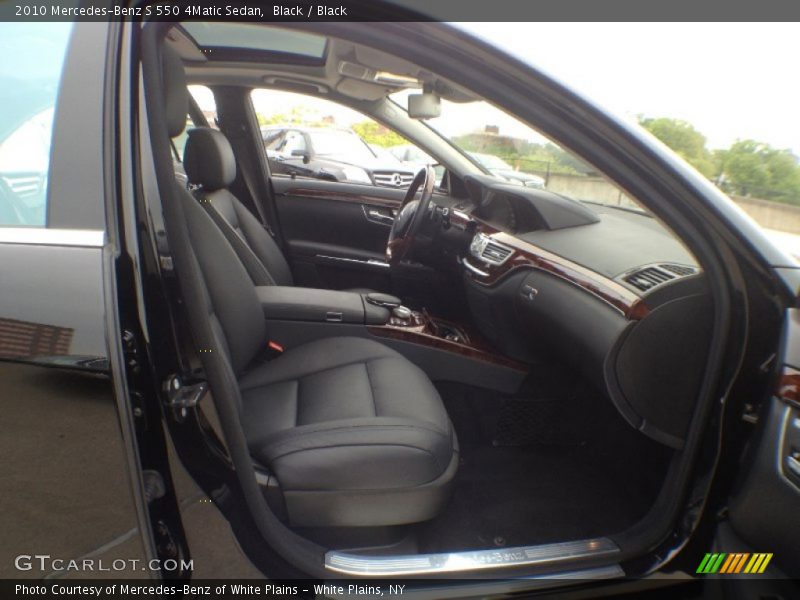 Black / Black 2010 Mercedes-Benz S 550 4Matic Sedan