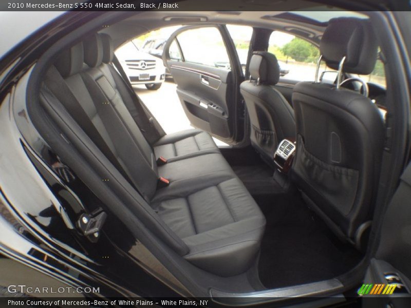 Black / Black 2010 Mercedes-Benz S 550 4Matic Sedan