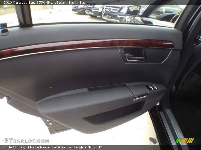 Black / Black 2010 Mercedes-Benz S 550 4Matic Sedan