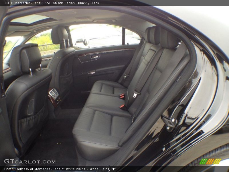 Black / Black 2010 Mercedes-Benz S 550 4Matic Sedan