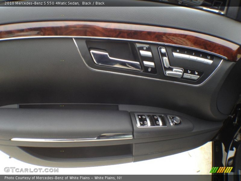 Black / Black 2010 Mercedes-Benz S 550 4Matic Sedan