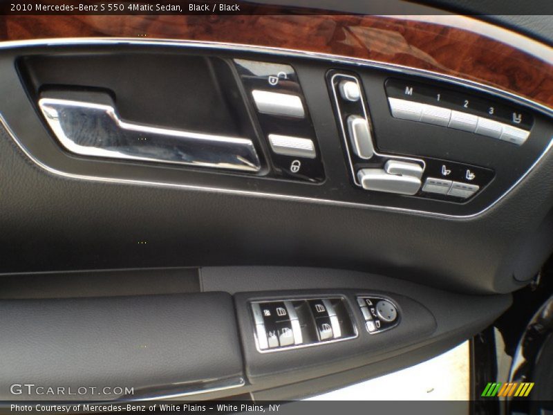 Black / Black 2010 Mercedes-Benz S 550 4Matic Sedan