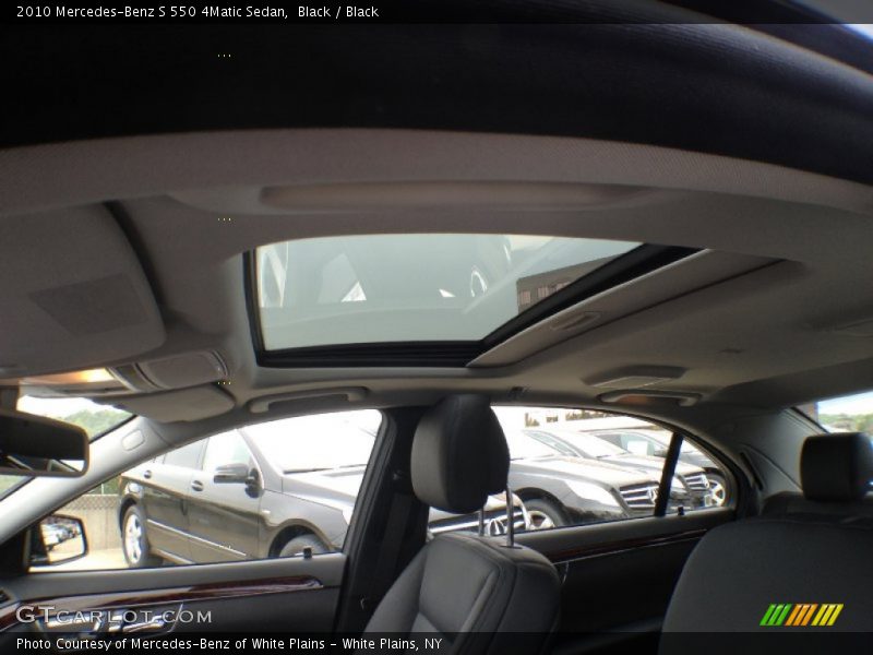 Black / Black 2010 Mercedes-Benz S 550 4Matic Sedan