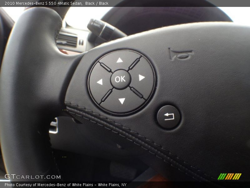 Black / Black 2010 Mercedes-Benz S 550 4Matic Sedan