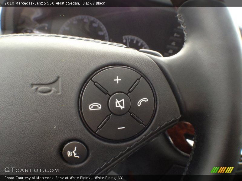 Black / Black 2010 Mercedes-Benz S 550 4Matic Sedan