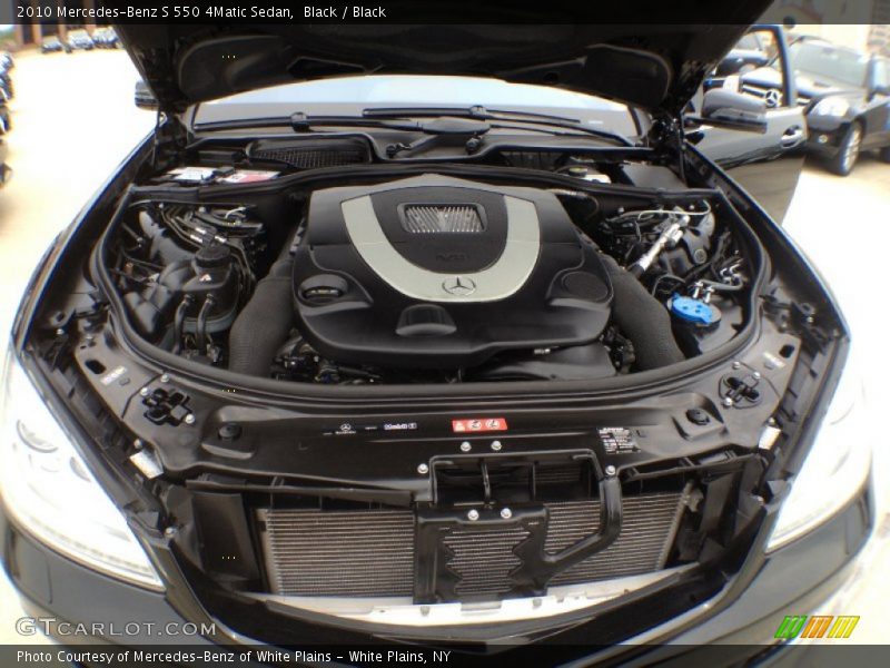 Black / Black 2010 Mercedes-Benz S 550 4Matic Sedan