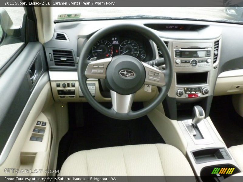 Caramel Bronze Pearl / Warm Ivory 2011 Subaru Legacy 2.5i
