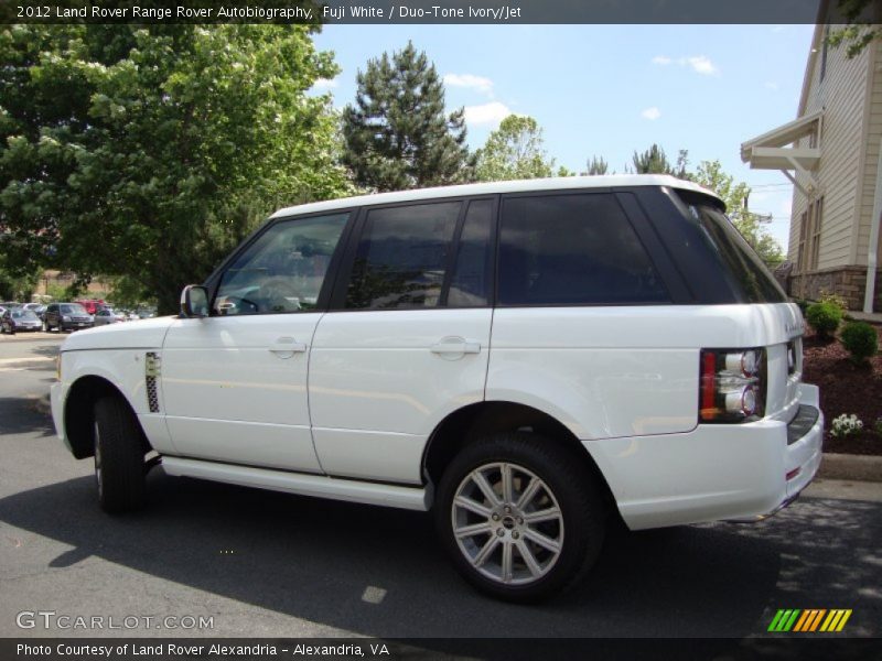 Fuji White / Duo-Tone Ivory/Jet 2012 Land Rover Range Rover Autobiography
