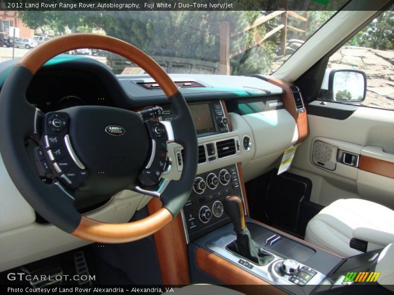 Fuji White / Duo-Tone Ivory/Jet 2012 Land Rover Range Rover Autobiography