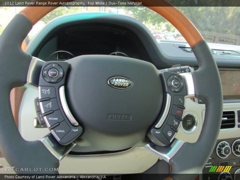  2012 Range Rover Autobiography Steering Wheel
