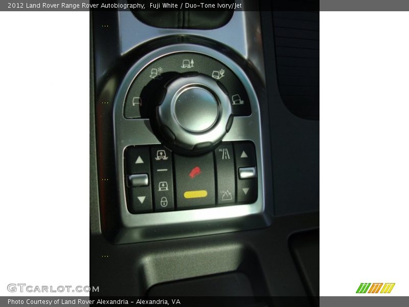 Controls of 2012 Range Rover Autobiography