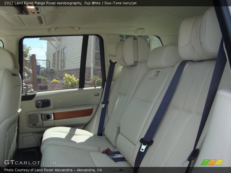 Fuji White / Duo-Tone Ivory/Jet 2012 Land Rover Range Rover Autobiography