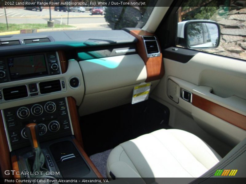 Fuji White / Duo-Tone Ivory/Jet 2012 Land Rover Range Rover Autobiography