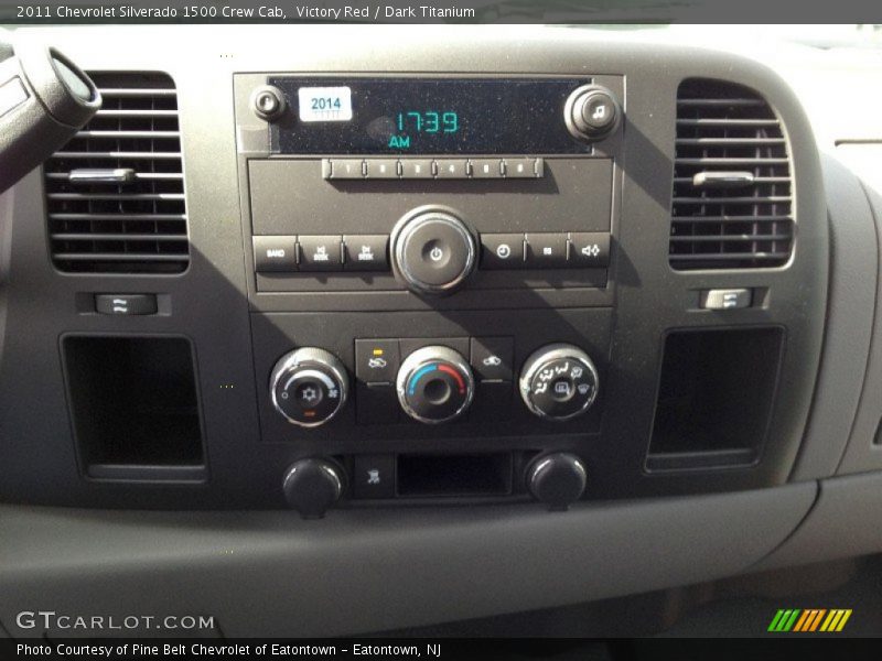 Victory Red / Dark Titanium 2011 Chevrolet Silverado 1500 Crew Cab