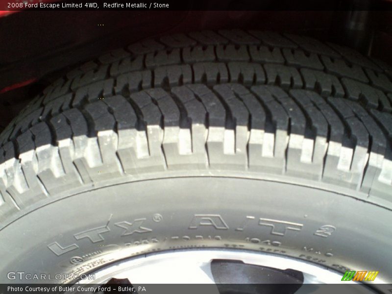 Redfire Metallic / Stone 2008 Ford Escape Limited 4WD